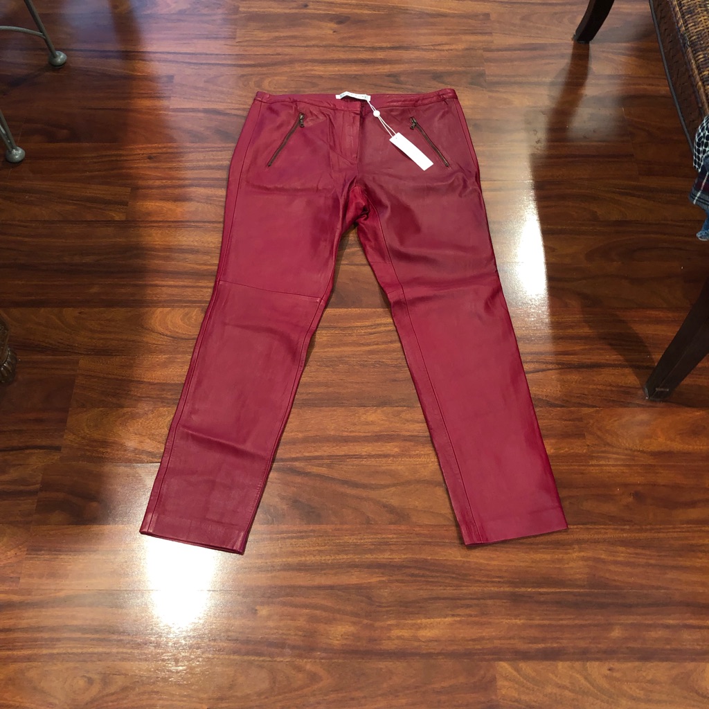 Trina Turk Leather Pants